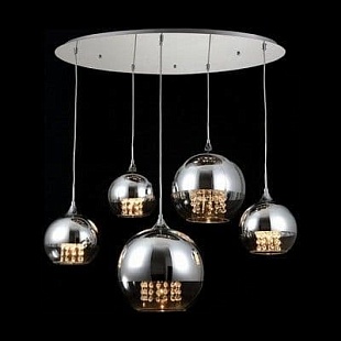 Люстра-каскад MAYTONI FERMI P140-PL-170-5-N